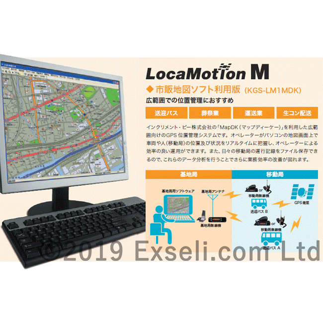 GPS位置情報管理システム LocaMotion
