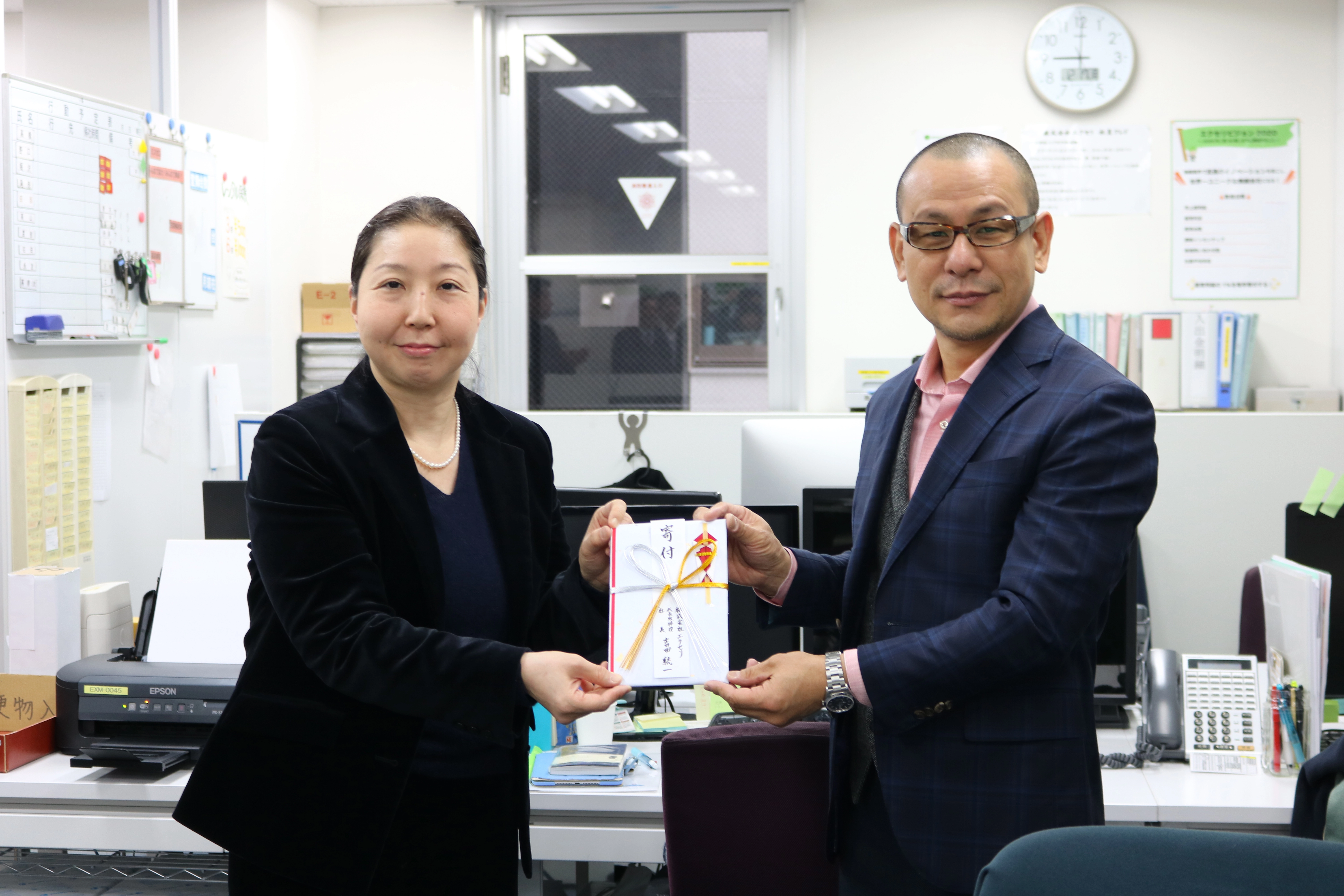 社会福祉法人トーリケアネットグループホーム人形町様寄付